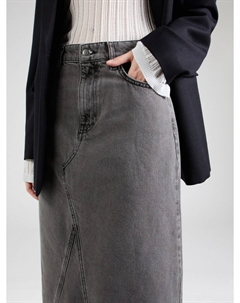 Юбка HARLOW, серый деним Object