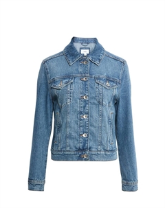 Межсезонная куртка, синий деним Marks & spencer