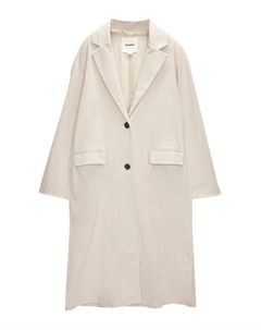 Межсезонное пальто, экрю Pull & bear