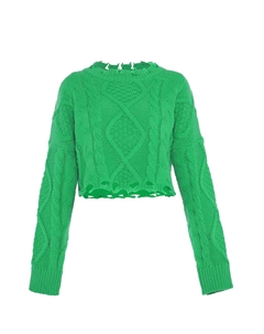 Свитер, зеленый Mymo