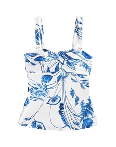 Топ-танкини с балконетом, белый Next