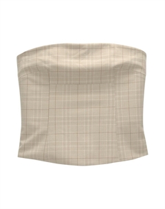 Топ, бежевый Pull & bear