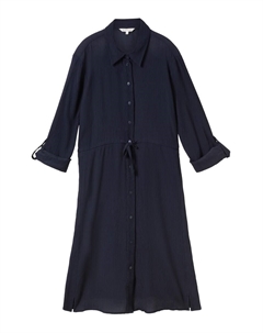 Платье-рубашка, темно-синий Tom tailor