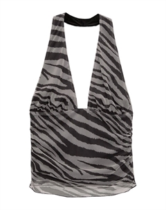 Топ, серый Pull & bear