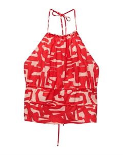 Топ, красный Pull & bear