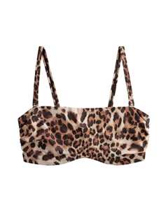 Топ-бикини-бандо, коричневый Next