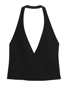 Топ, черный Pull & bear