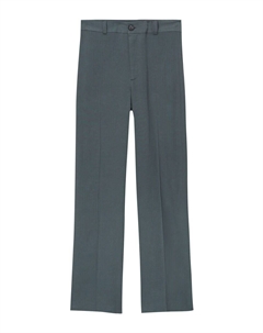 Обычные брюки в складку, синий Pull & bear