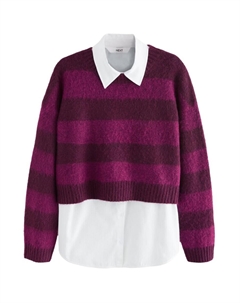 Свитер, бордовый Next