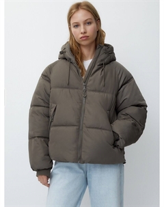 Межсезонная куртка, коричневый Pull & bear