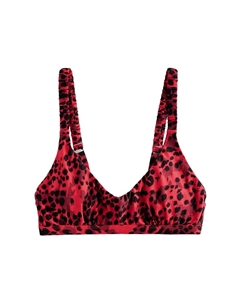 Топ бикини без косточек, цвет Wine red Next