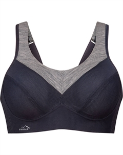 Женский спортивный бюстгальтер PanAlp из мериносовой шерсти, серый Anita