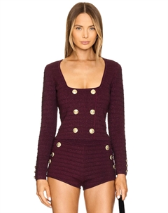 Бандаж клеманс топ Retrofete, металлический