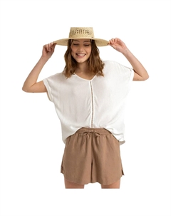 Леггинсы Lekeitio Break Mid short, коричневый Roxy