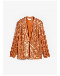 Пиджак с пайетками, оранжевый Bpc selection