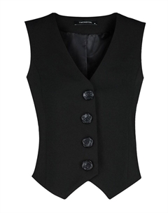 Классический блейзер Suit Vest, черный Trendyol