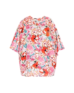 Блуза Plus Size Blouse, розовый Izia