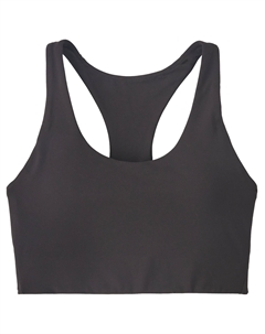 Спортивный бюстгальтер Women's Maipo Mid Impact Bra, черный Patagonia