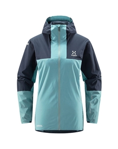 Женская куртка с капюшоном LIM Alpha, синий Haglöfs