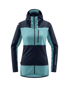 Женская куртка с капюшоном LIM Mid Fast, синий Haglöfs