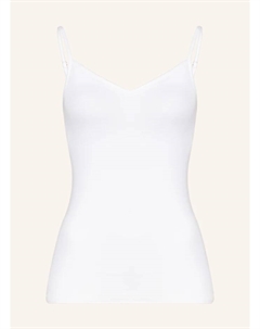 Бюстгальтер-рубашка хлопок бесшовный, белый Hanro
