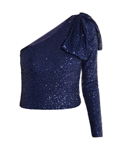 Топ Einarmiges Oberteil, морской Faina