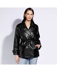 Кожаная куртка Stylish eco leather jacket, woman, черный Wittchen