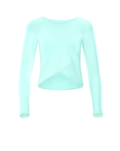 Лонгслив Functional Light and Soft Cropped Long Sleeve Top AET131LS, цвет delicate mint Winshape