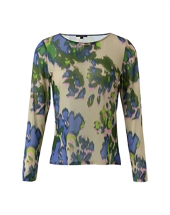 Рубашка, бежевый Comma,