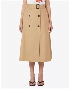 Юбка миди Nebbia, бежевый Weekend max mara