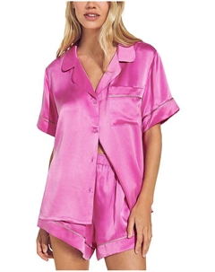 Пижамный комплект Inez Silk Short, розовый Eberjey