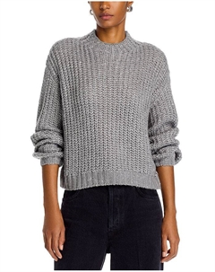 Свитер с воротником-трубой Martina, серый Steve madden