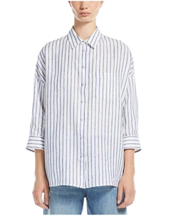 Льняная рубашка Cantore, синий Weekend max mara