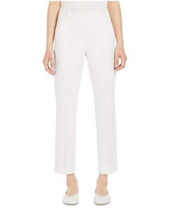 Прямые брюки Rana до щиколотки, слоновая кость/кремовый Weekend max mara