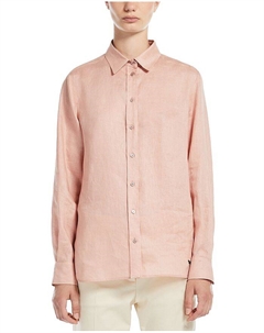 Льняная рубашка Werner, розовый Weekend max mara