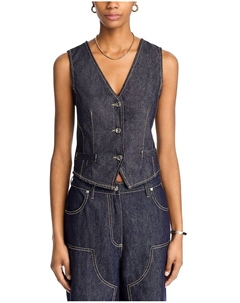 Жилет Селена, синий Steve madden