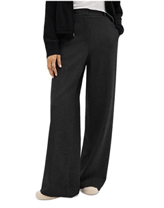 Прямые трикотажные брюки, черный Theory