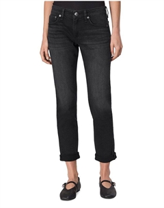 Джинсы Dre Low Rise Slim в цвете Rinse, черный Rag & bone