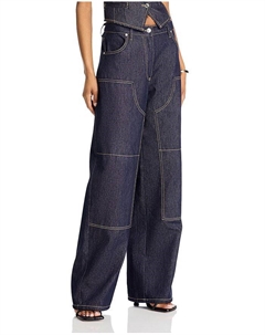 Джинсы Ashlya цвета темный индиго, синий Steve madden