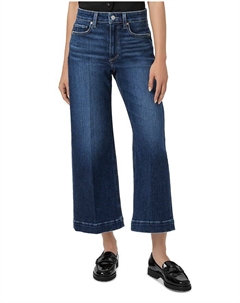 Джинсы Petites Anessa High Rise Wide Leg в иностранном фильме, синий Paige