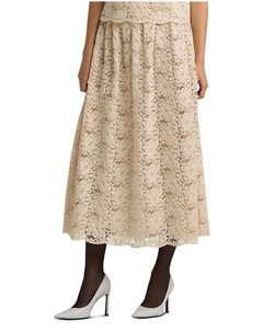 Юбка из гипюра, слоновая кость/кремовый St. john