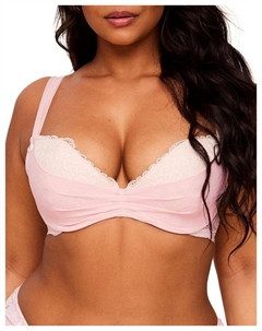 Clairabella женский бюстгальтер-полуторка больших размеров Contour, розовый Adore me