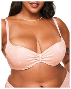 Eira женский бюстгальтер большого размера Push Up Demi, розовый Adore me