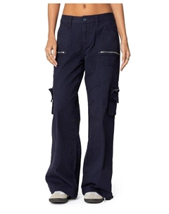 Брюки-карго Kimmie, синий Edikted