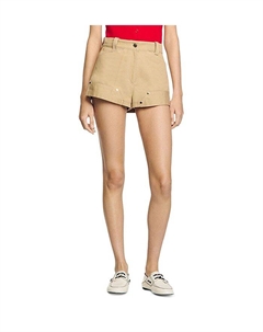 Шорты плотника, коричневый/бежевый Sandro