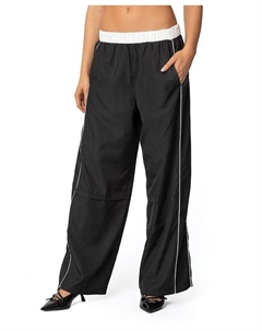 Нейлоновые спортивные штаны Ofir, черный Edikted