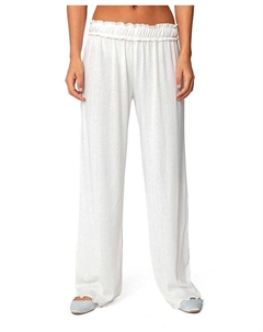 Брюки Sylvia Pointelle, белый Edikted