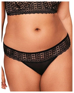 Женские трусики-бикини Nymphadora, черный Adore me