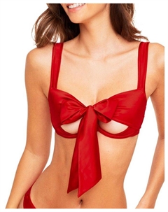 Женский бюстгальтер без подкладки Gynger, четверть чашки, красный Adore me