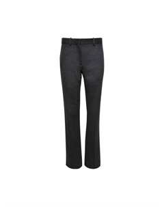 Брюки Selvie Pant 'Charcoal Melange', серый The row